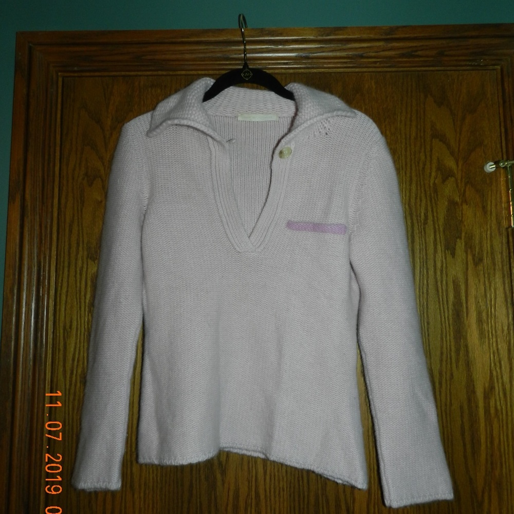 Women's BP Studio Pink Cashmere Sweater